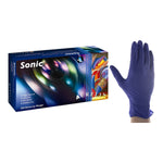 Load image into Gallery viewer, Aurelia Sonic -  Blue Nitrile 2.2 mil thickness Powder Free Examination Gloves, 3000pcs Case