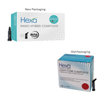Load image into Gallery viewer, Hexa Nano-Hybrid Light-Cure Composite 20 x 0.28 Gm Unidose Compules, Universal Resin-Based Composite