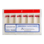 Load image into Gallery viewer, ValdentUSA Fine Absorbent Paper Points, Red, Color Coded, 100 Per Box