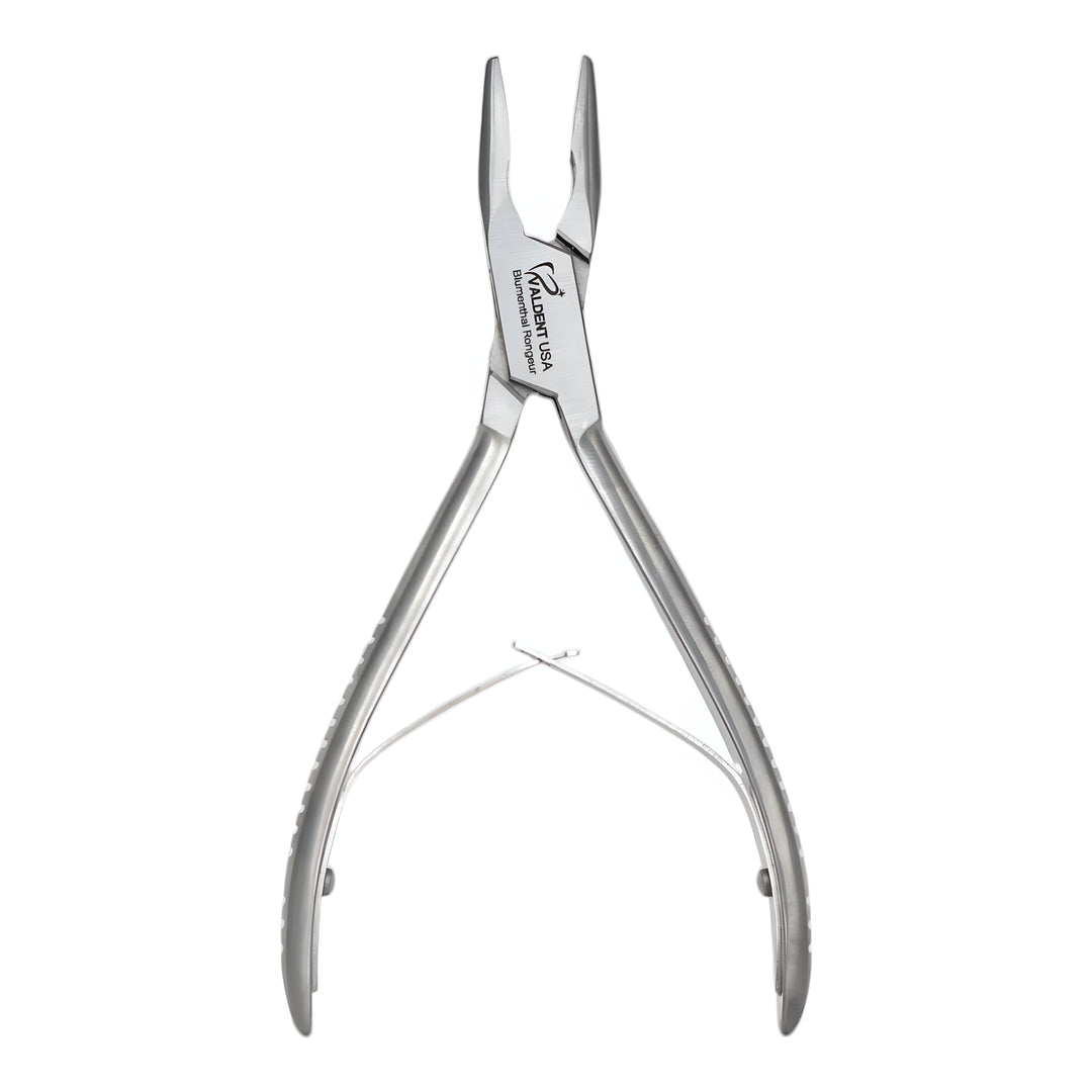 ValdentUSA Blumenthal Rongeur with 6" Handle.  High carbon stainless steel autoclavable up to 136 degree C /275 degree F.