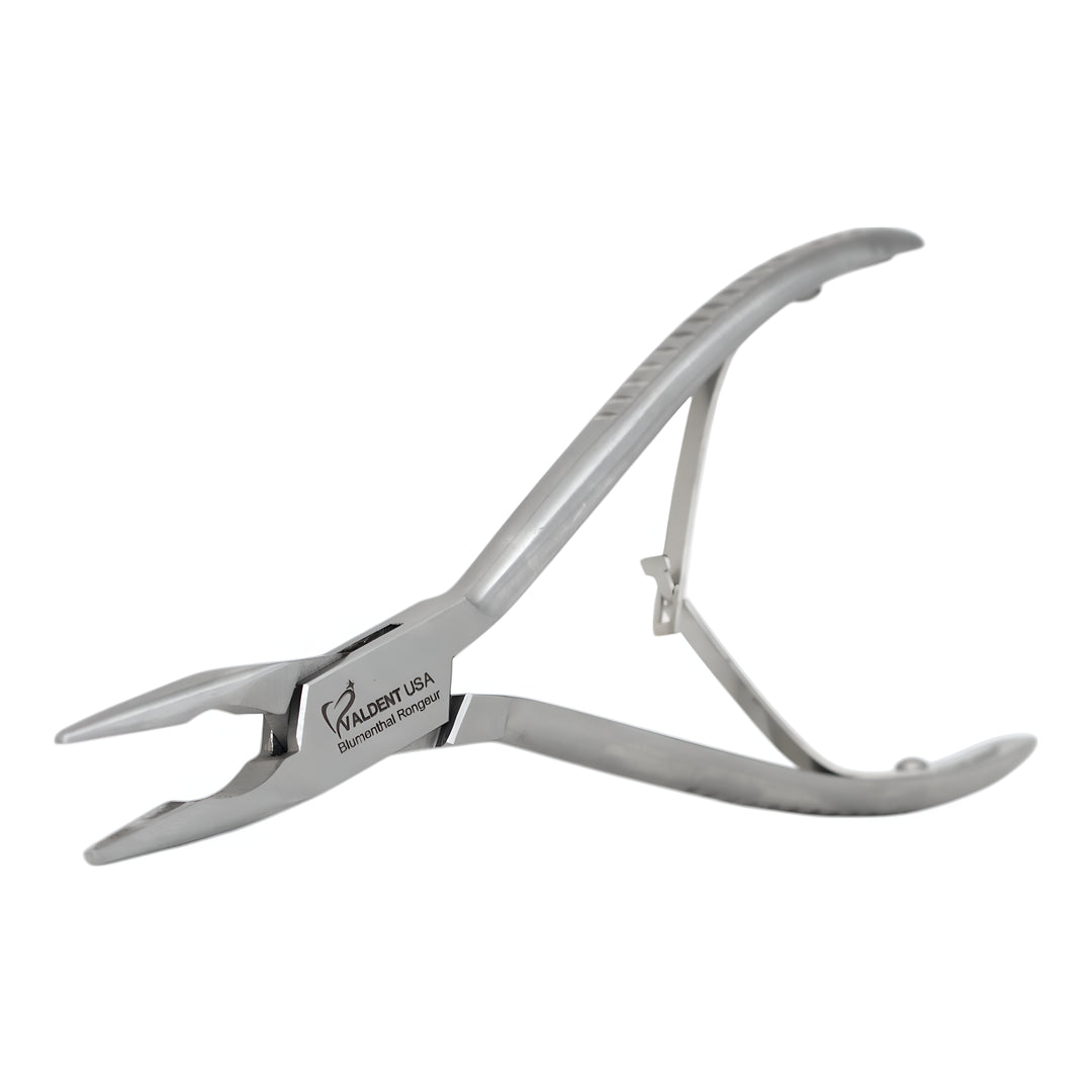 ValdentUSA Blumenthal Rongeur with 6" Handle.  High carbon stainless steel autoclavable up to 136 degree C /275 degree F.