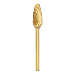 Load image into Gallery viewer, ValdentUSA #84T Gold Carbide Laboratory Bur, 1/Pk. Titanium Nitride Coated