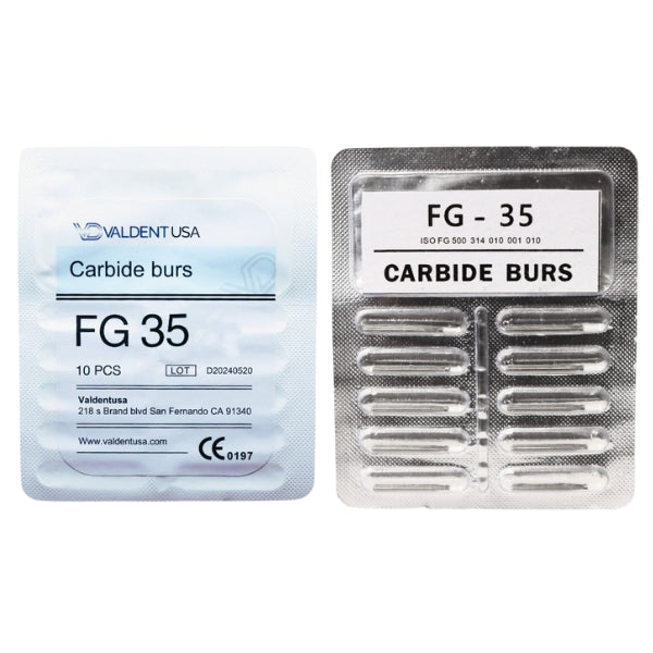 ValdentUSA FG#35 Carbide Burs