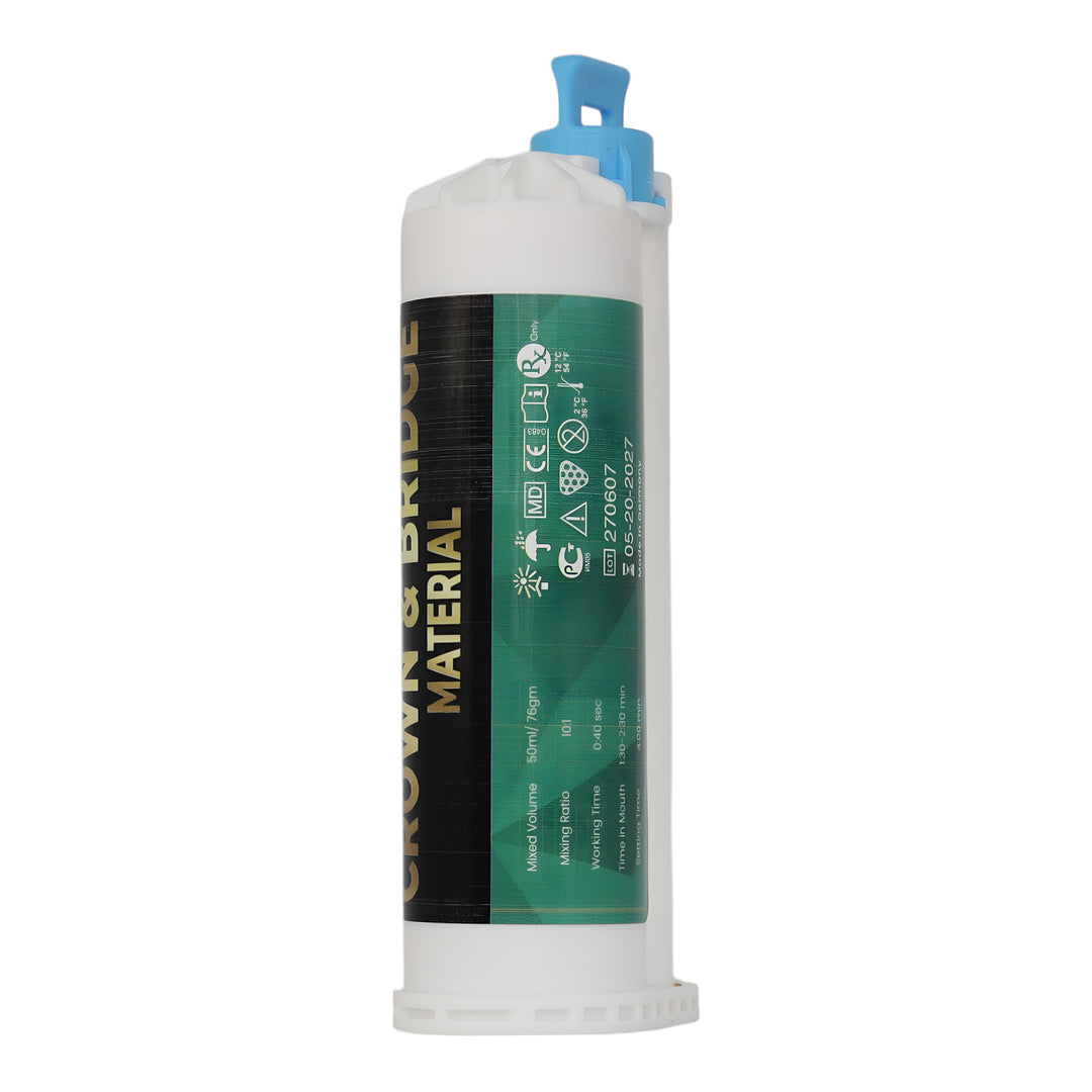 ValdentUSA A1/B1 Shade, Temporary Crown and Bridge Material, 50ml (76g) Cartridge