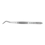 Load image into Gallery viewer, ValdentUSA #318 Meriam Cotton and Dressing Pliers with 6.25" Serrated Tips.  High carbon stainless steel