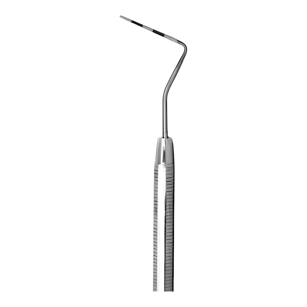 ValdentUSA CP-12 Color coded single end probe (3-6-9-12mm) with regular handle.  High carbon stainless steel