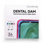 Load image into Gallery viewer, ValdentUSA Rubber Dam 6 x 6 Green Mint - 36pk / Medium