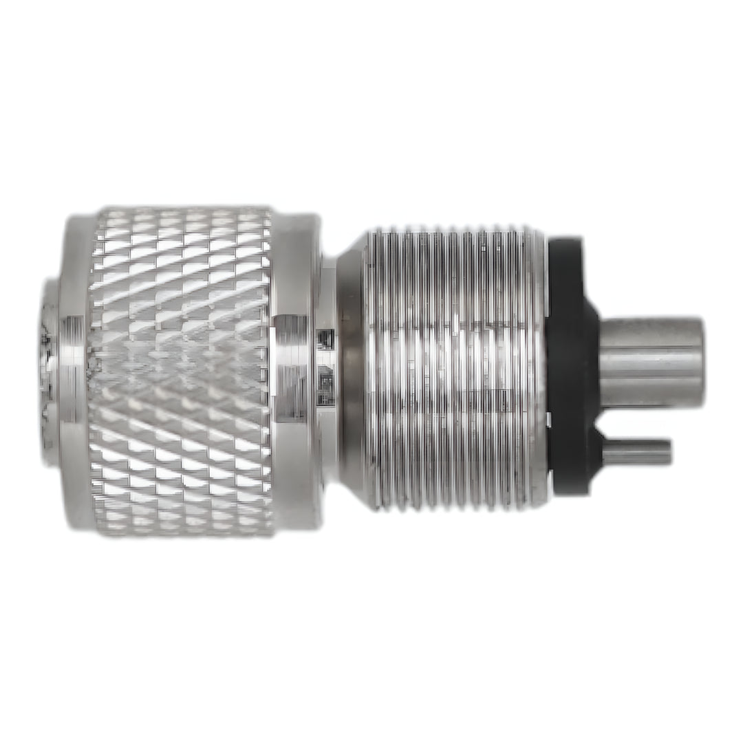 ValdentUSA Handpiece Tubing Adapter, 2 Hole to 4 Hole, 1/Pk. Connects a 2-Hole