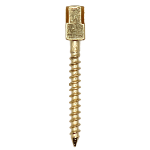 ValdentUSA Gold-Plated Screw Post Refill - L1, #1 Long 11.8mm, Package of 12