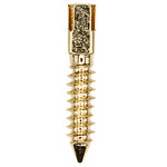 Load image into Gallery viewer, ValdentUSA Gold-Plated Screw Post Refill - M6, #6 Medium 9.3mm, Package of 12
