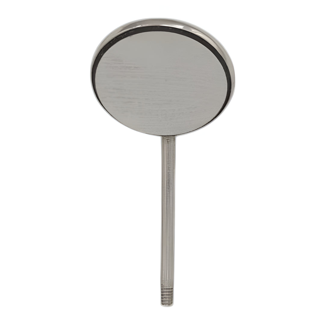 ValdentUSA #4 Mouth Mirror Head Simple Stem Stainless Steel 12/Pk