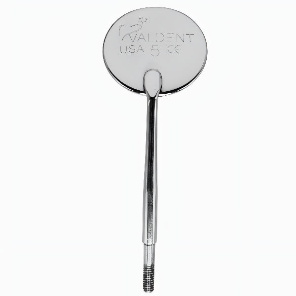 ValdentUSA #5 Mouth Mirror Head Cone Socket Stainless Steel 12/Pk