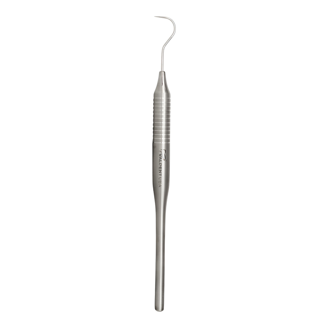 ValdentUSA ProDent USA #23 Single End Explorer, Hollow Handle, High Carbon Stainless Steel, Single Instrument