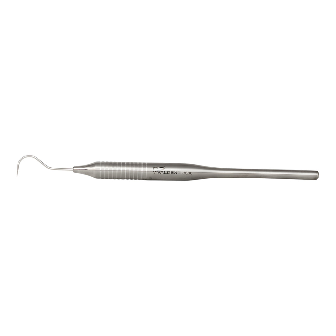 ValdentUSA ProDent USA #23 Single End Explorer, Hollow Handle, High Carbon Stainless Steel, Single Instrument