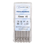 Load image into Gallery viewer, ValdentUSA #2 Peeso Reamer, 32mm Stainless Steel, 6 per pack