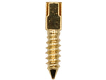 Load image into Gallery viewer, ValdentUSA Gold-Plated Screw Post Refill - S5, #5Short 7.8mm, Package of 12