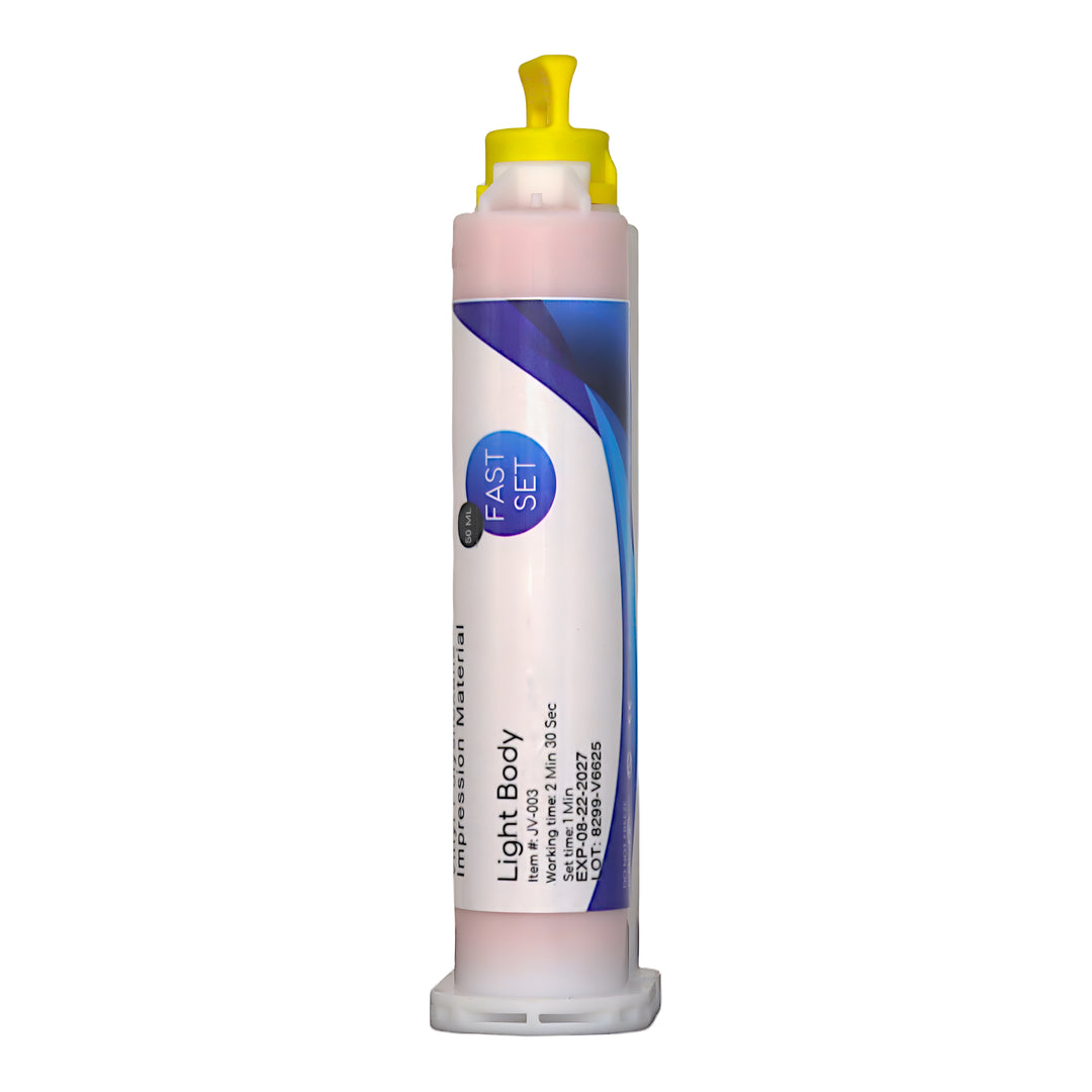 ValdentUSA Light Body, Fast Set VPS Impression Material, 50 ml, 2/pack