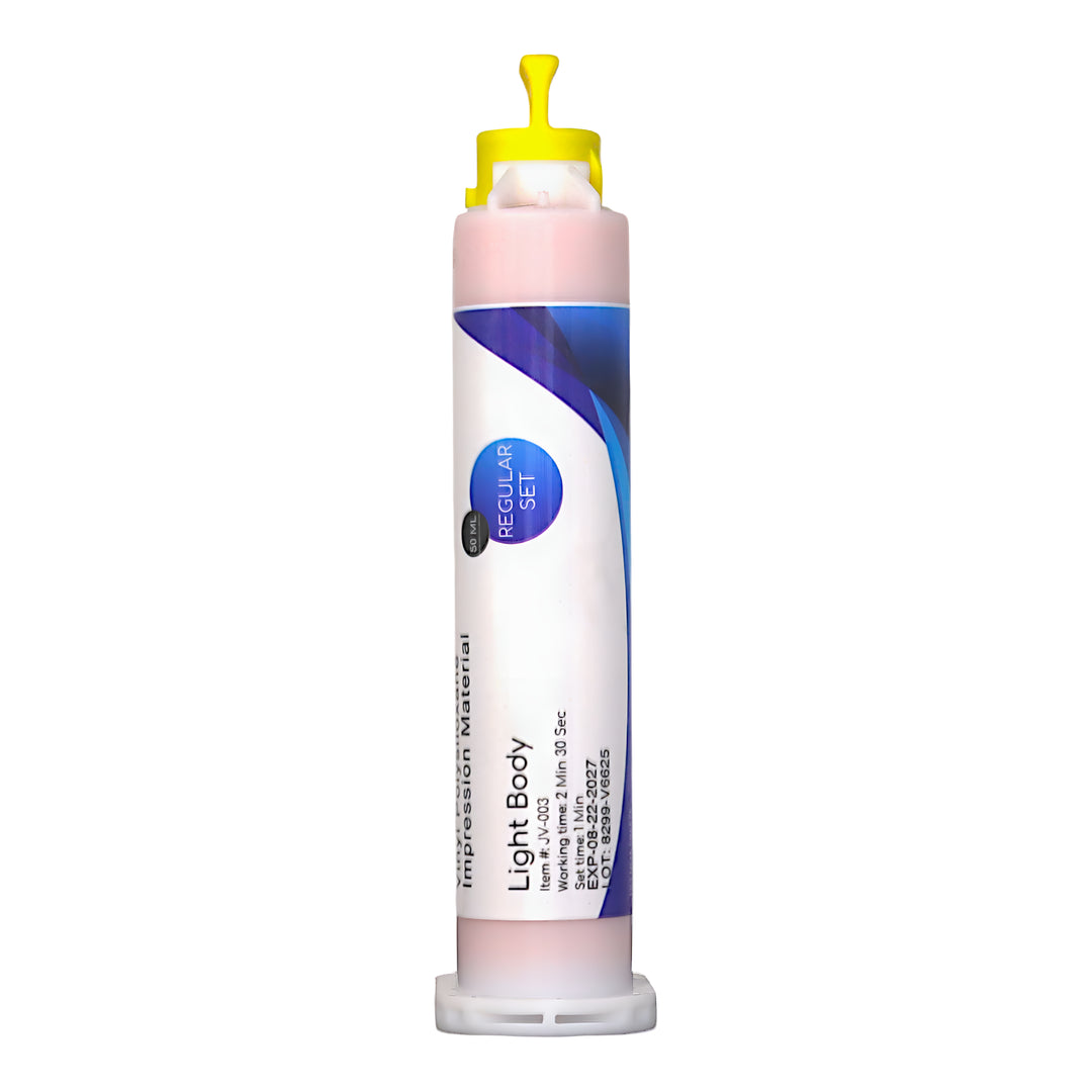 ValdentUSA Light Body, Regular Set VPS Impression Material, 50 ml, 2/pack