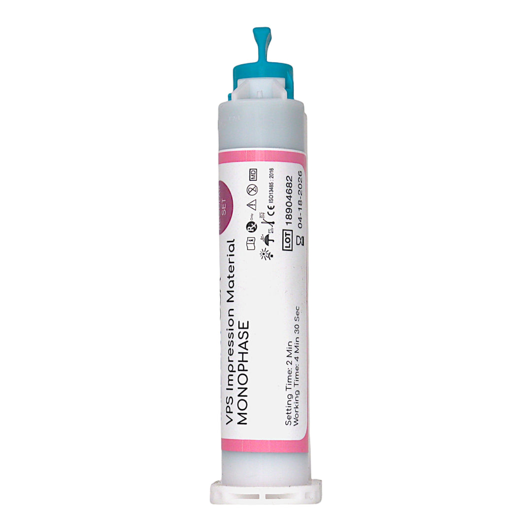 ValdentUSA Regular Set VPS Impression Material, Monophase, 50 ml, 2/pack
