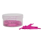 Load image into Gallery viewer, ValdentUSA Wooden Wedges Pink, Colored, 2 x 2 x 15mm, 100/Pk