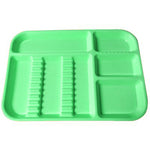 Load image into Gallery viewer, Set-up Tray Divided Size B (Ritter) - Green