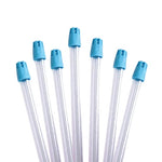 Load image into Gallery viewer, Britedent Saliva Ejectors Clear w/Blue Tips 1000/Case. Flexible, Wire-Reinforced