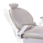 Load image into Gallery viewer, Plasdent Half Chair Cover 32" x 32", Clear 200/Bx.