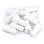Load image into Gallery viewer, Plasdent Saliva Ejector Adapters 12/Bag. White plastic