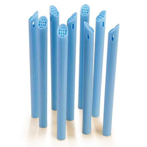 Screen-Vent HVE Aspirators 100/Bag. With integrated tip screen, 6" long, 100/pk