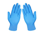 Load image into Gallery viewer, Blue Sapphire nitrile exam glove 3mil medium blue 200ct
