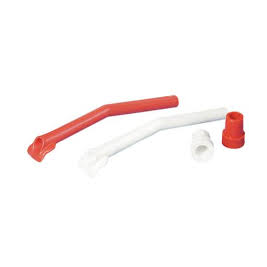 Aspirator Tips with Square Tongue Plate and Cheek Retractor