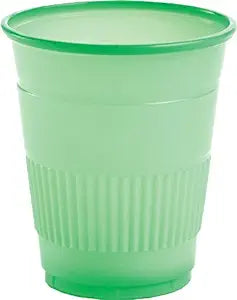 GREEN 5 oz. Plastic Cups 1000/Cs