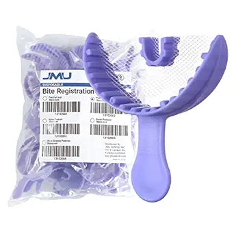 Bite Tray Anterior (Purple) 35Pcs/ Box 20Bx/Ctn..