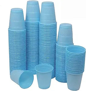 Blue 5 oz. Plastic Cups 1000/Cs