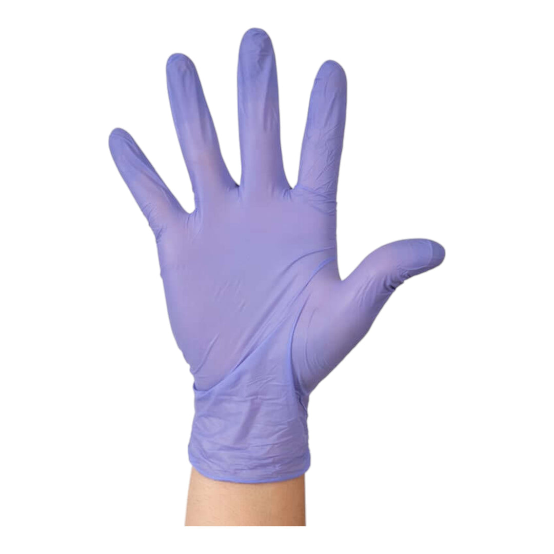 Aurelia Amazing - Lavender Blue Nitrile 3.2 mil thickness Powder Free Examination Gloves, 300/box