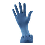 Load image into Gallery viewer, Cranberry Transcend - Matte Blue Nitrile Powder Free Examination Gloves, 300/box
