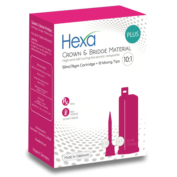 Hexa Temp Crown & Bridge Material HT-0003