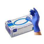 Load image into Gallery viewer, Medline Fitguard - Dark Blue Nitrile Powder Free Examination Gloves, 250/box
