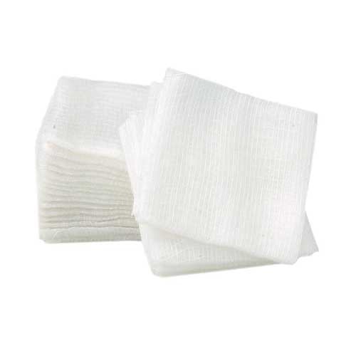 2" x 2" 4 ply Gauze Sponge, All Purpose, Non-Sterile, Non-Woven, 5000/pack