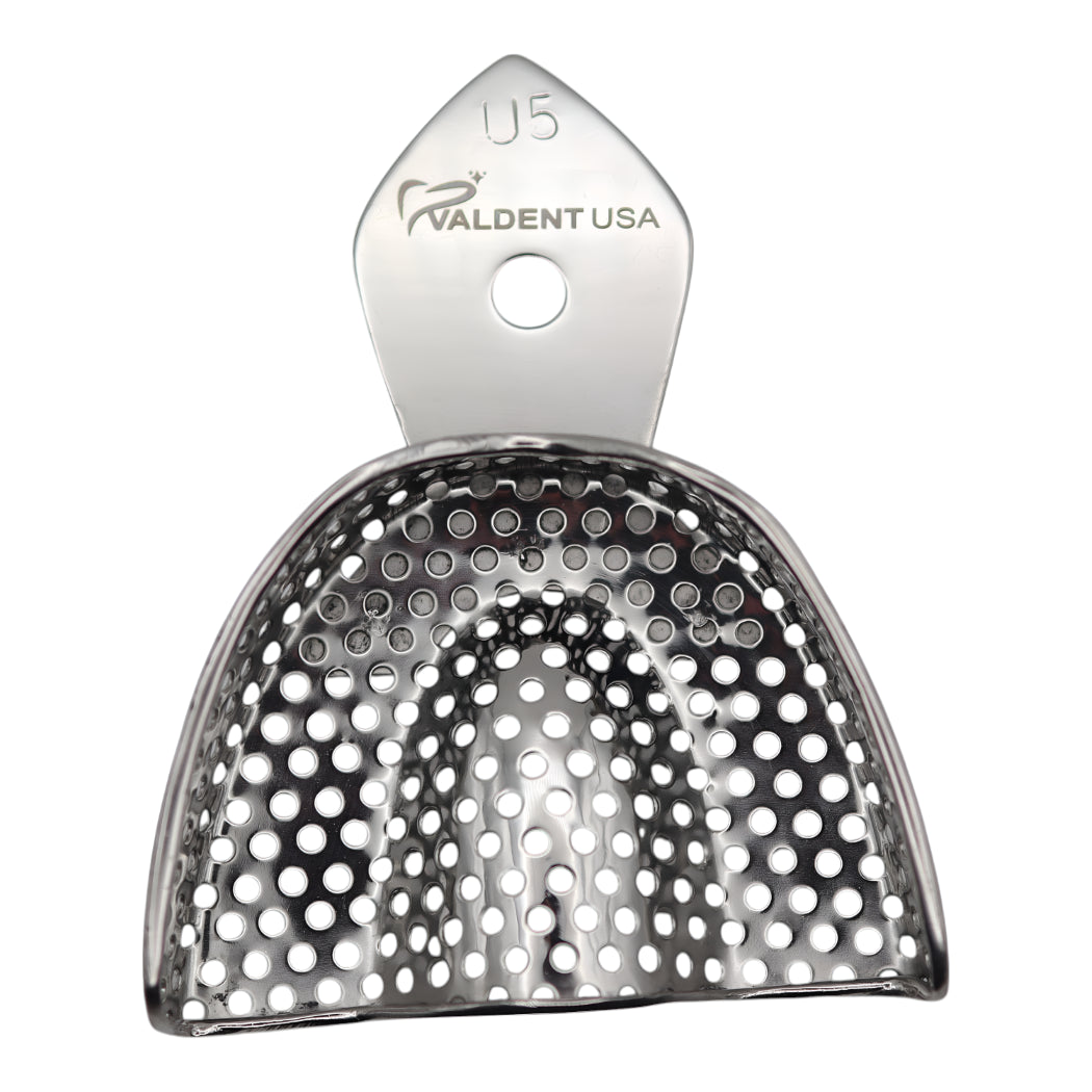 ValdentUSA #5 Upper Full Arch Perforated Stainless Steel Impression