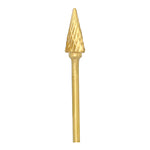 Load image into Gallery viewer, ValdentUSA #82T Gold Carbide Laboratory Bur, 1/Pk. Titanium Nitride Coated
