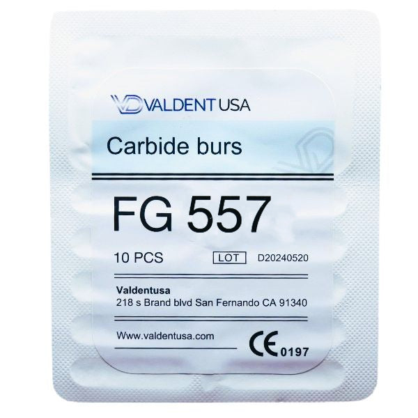 ValdentUSA FG#557 Carbide Burs