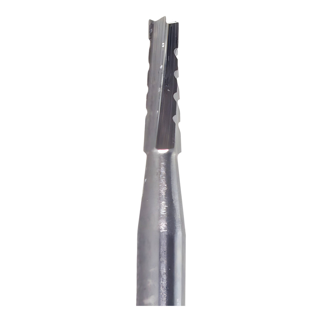 ValdentUSA FG #557 SS (Short Shank) Straight Fissure Crosscut Carbide Bur