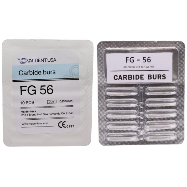 ValdentUSA FG#56 Carbide Burs