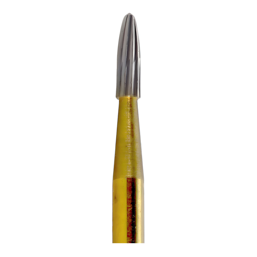 ValdentUSA FG #7803 12 Bullet Needle Shaped Trimming & Finishing Bur