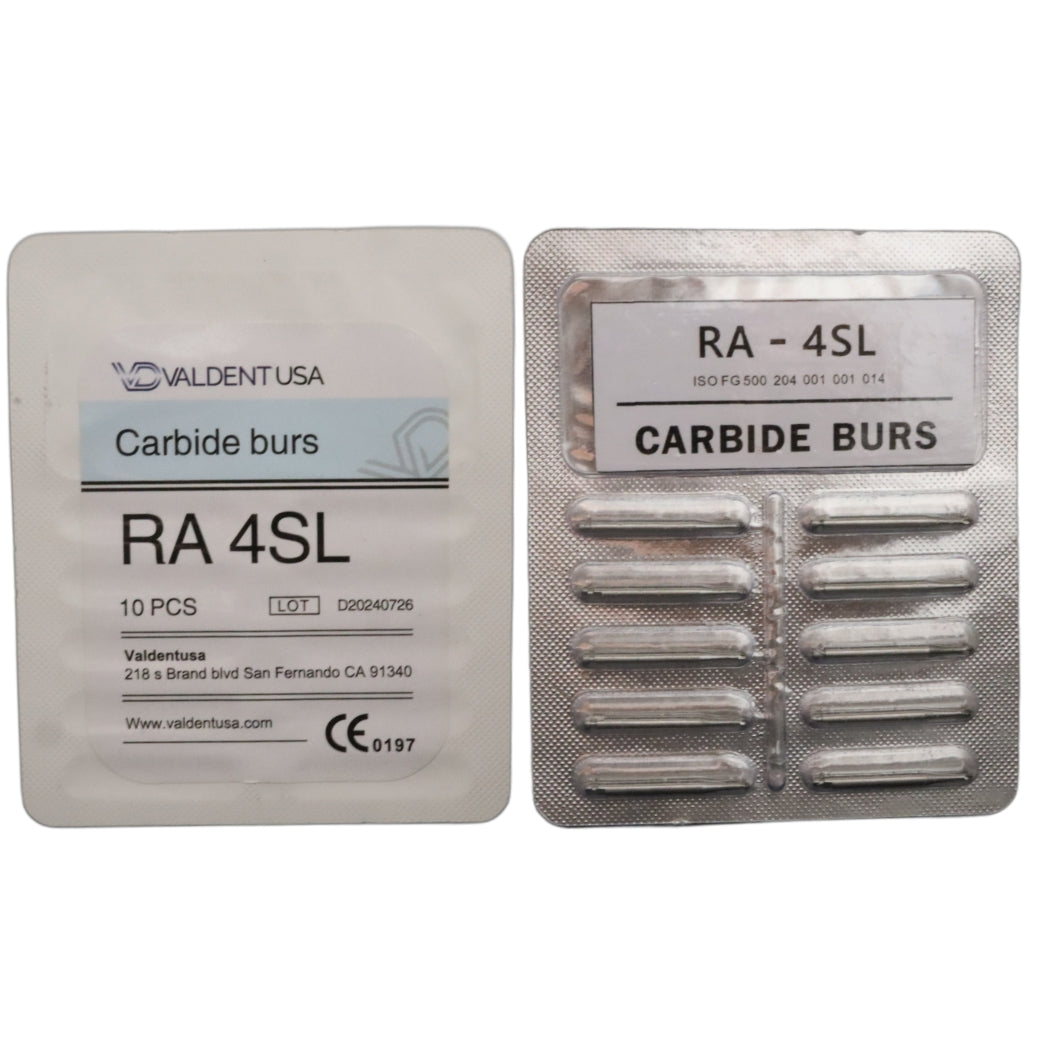 ValdentUSA RA#4SL Carbide Burs