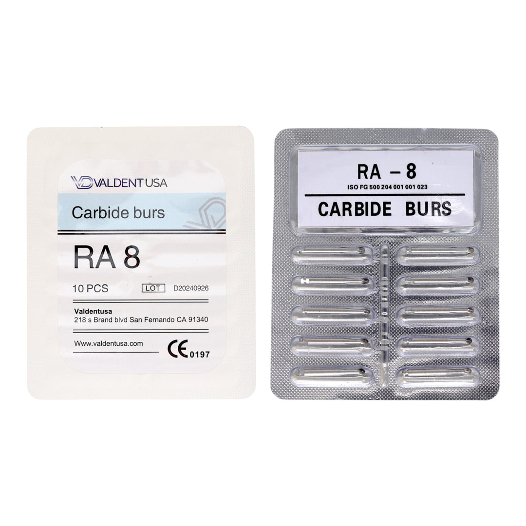 ValdentUSA RA#8 Carbide Burs