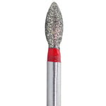 Load image into Gallery viewer, ValdentUSA FG 379.023, FO-34F,Fine Grit, Flame Shaped, Single Use Diamond Bur
