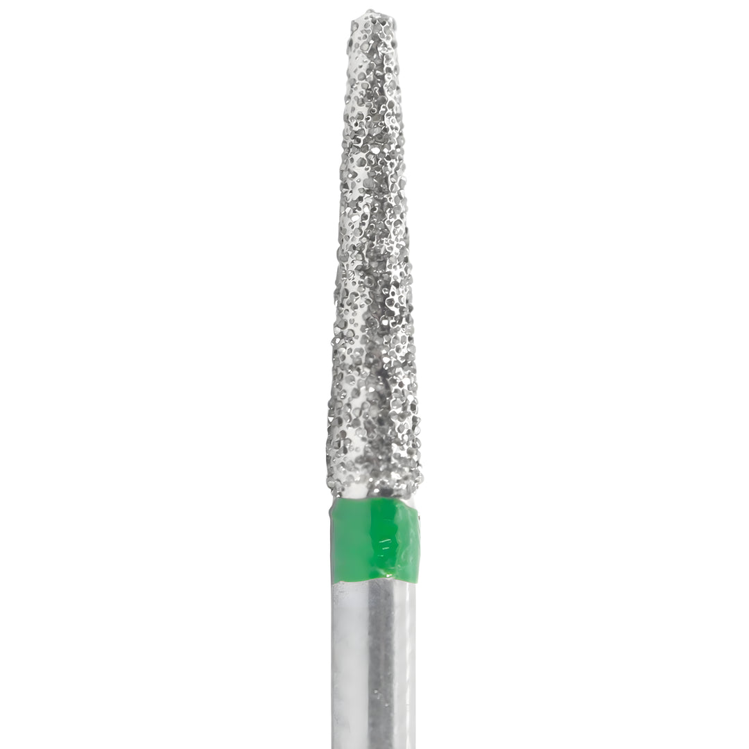 ValdentUSA FG 856L.016C, TR-13C, Round End Taper, Coarse Grit Diamond Bur