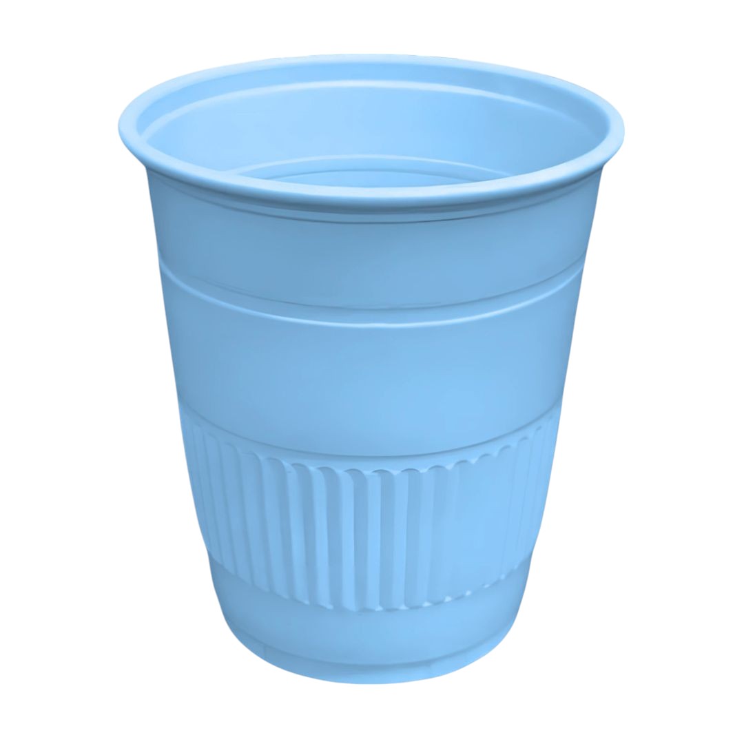 ValdentUSA Blue 5 oz. Plastic Cups, Case of 1000